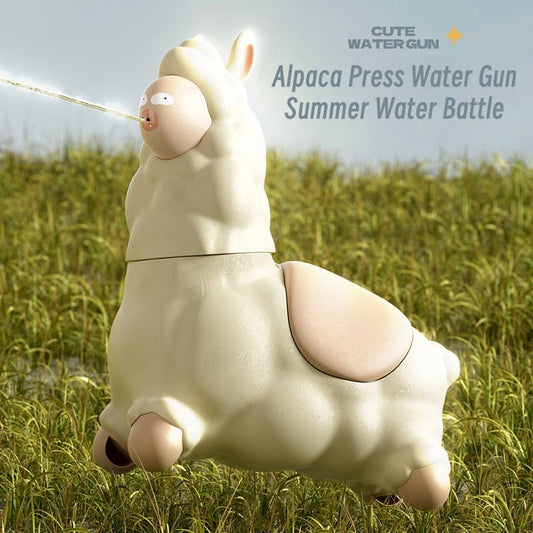 ✨2025 Hot Sale⌛Alpaca Press Water Gun – Quirky & Fun Outdoor Water Toy