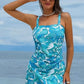 🌞Free Shipping🏖️Women Vintage Tummy Control Two Piece Tankini Swimsuits
