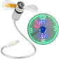 【💥Final 3-hour Preferential Deal 💥】🔥2025 Hot Sale 50% OFF🔥USB Fan with LED Clock Lighting