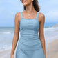 🌞Free Shipping🏖️Women Vintage Tummy Control Two Piece Tankini Swimsuits