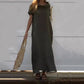 ⏰Last Day Hot Sale!!⌛🔥Buy 2 get extra 15% off 🎁Women’s Cowl Neck Cotton and Linen Casual Dress