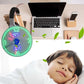 【💥Final 3-hour Preferential Deal 💥】🔥2025 Hot Sale 50% OFF🔥USB Fan with LED Clock Lighting