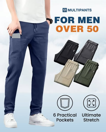 🔥Last Day Sale 70% OFF🏆👖MultiPants – High Stretch Multi-pocket Durable Cargo Pants✨