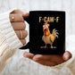 🔥LAST DAY SALE 50% OFF!!🏆Flash Sale⚡ 50K+ SOLD! Almost Gone-💥F-Caw-F Funny Chicken Mug
