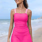 🌞Free Shipping🏖️Women Vintage Tummy Control Two Piece Tankini Swimsuits