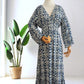 ⏰Last Day Hot Sale!!⌛🔥BUY 2 FREE SHIPPING✈️-GET EXTRA 15% OFF💃Bohemian Casual Print V-Neck Waist Wrap Long Dress