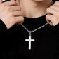 💖Last Day 49% OFF - ✝️Lord's Prayer Scibble Cross Necklace