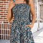 ⏰Hot Sale 49% Off💃Women's Summer Square Neck Sleeveless Loose Casual Short Smocked Romper✨