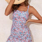 🌞Free Shipping🏖️Women Vintage Tummy Control Two Piece Tankini Swimsuits