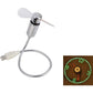 【💥Final 3-hour Preferential Deal 💥】🔥2025 Hot Sale 50% OFF🔥USB Fan with LED Clock Lighting
