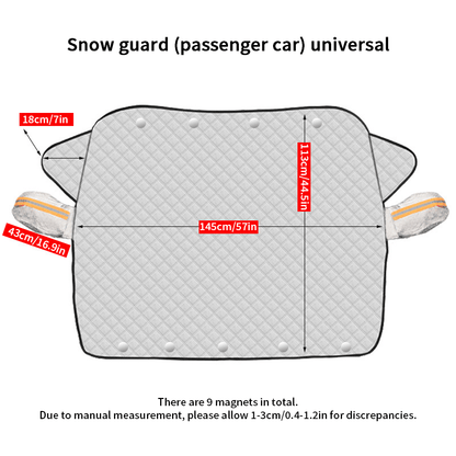 ⛄❄️LAST DAY PROMOTION 50% OFF!!🚗4-Layer Magnetic Windshield Car Cover