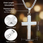 💖Last Day 49% OFF - ✝️Lord's Prayer Scibble Cross Necklace