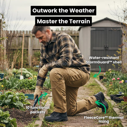 🔥Hot Sale 70% OFF!!👖❄️The Indestructible Winter Cargo Pants