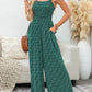 🔥Buy 2 get extra 10% off 🎁📣Womens Overalls Casual Floral Print Sleeveless Jumpsuit with Pockets