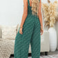 🔥Buy 2 get extra 10% off 🎁📣Womens Overalls Casual Floral Print Sleeveless Jumpsuit with Pockets