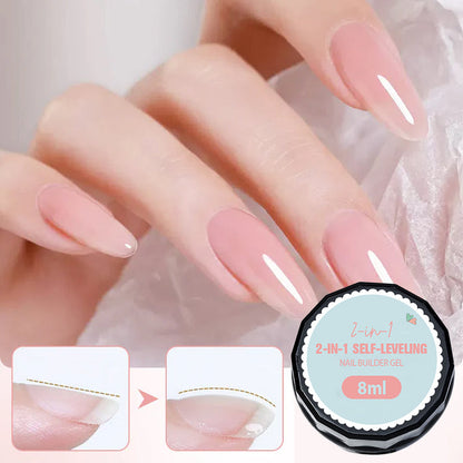 😍Buy More Save More🔥2-in-1 Self-Leveling Nail Builder Gel💅