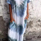 Lastday! Hurry up！！💥💥Buy 2 free shipping✈️（get 10 % OFF🎁）Tie-dye V-neck Long Comfortable Dress
