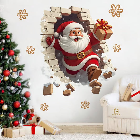 🎁Christmas Sale 50% OFF!!🔥🎅Christmas Creative Wall Sticker🎄