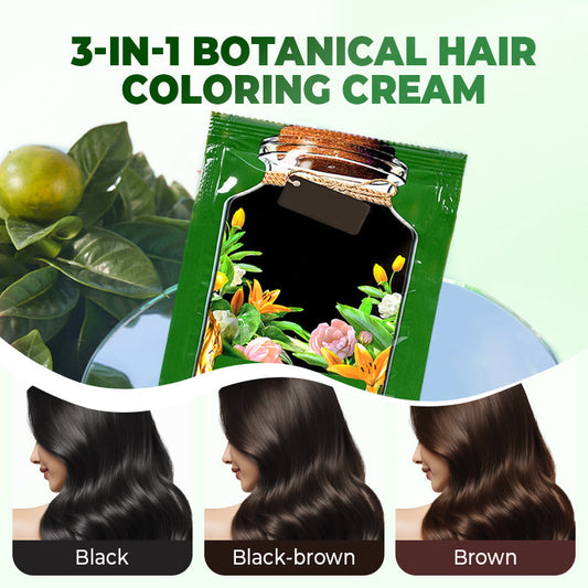 💖 3-In-1 Botanical Hair Coloring Cream