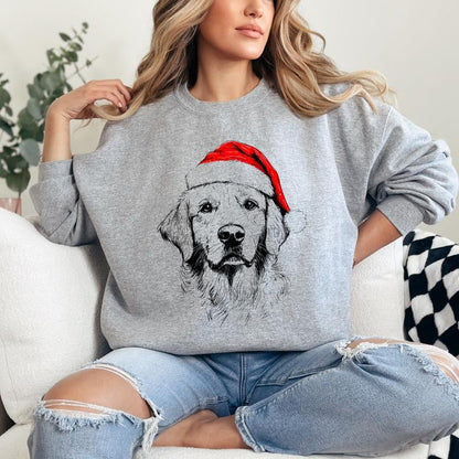 🎄🎅CHRISTMAS SPECIAL PRICE: ￡9.99!!🎁Santa Paws Christmas Dog Sweatshirt🐶