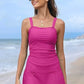 🌞Free Shipping🏖️Women Vintage Tummy Control Two Piece Tankini Swimsuits
