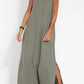 💥Lastday! Hurry up！！💥BUY 2 SAVE 15%🎁Women's Casual Solid Color Halter Sleeveless Linen Dress