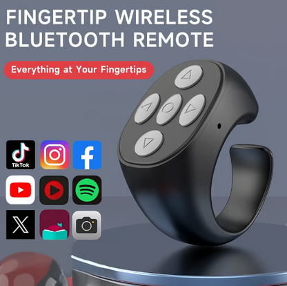🔥Hot Sale 49% OFF⏳🔥Fingertip Wireless Bluetooth Remote Control