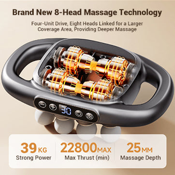 💕2025 NEW ARRIVAL🎁16-Drive 8-Head Massage Gun Set【✈️free shipping 】