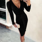 🔥🔥Last Day Buy 2 get extra 15% off 🎁💃Sexy V-Neck Waist Tie Cinching Wrap Dress