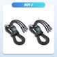 ✨2025 Hot Sale⌛Transparent Luminous 3-in-1 Super Fast Charging Cable