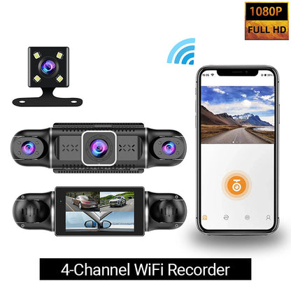 ✈️FREE SHIPPING💥2025 New Product Specials💥  4-Channel 1080P Car Recorder