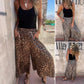 ✈️Buy 2 Free Shipping🔥Super Specials-50%OFF🔥Women's Leopard Print Loose Casual Wide Leg Pants