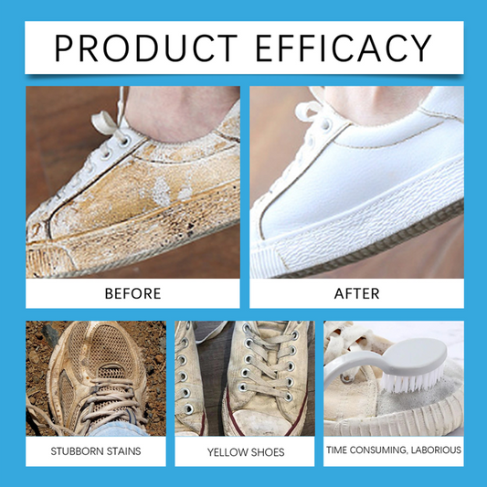 👟Buy 1 Get 1 Free🌟Rinse-Free White Shoes Foam Cleaner