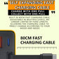 🔥Hot sale 50% OFF🔌80W Fast Charging Phone Charger Block with Retractable 80cm Type-C Cable