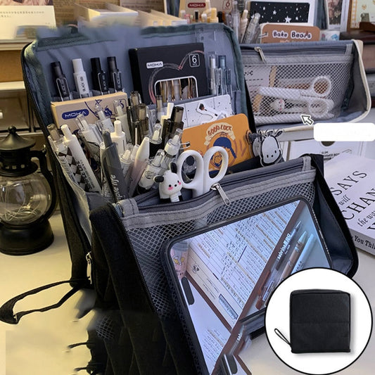 🔥Hot Sale 50% OFF💝✨Multi-Purpose Large Capacity Oxford Cloth Standing Makeup Bag