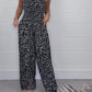 💖LAST DAY SALE 50% OFF💖Women's Stylish Leopard Print Loose Jumpsuit