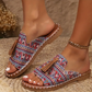 【💥Final 3-hour Preferential Deal 💥】✨Women's Boho Print Slide Sandals-It's not just about beauty, it's about confidence🥰