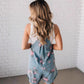 Buy 2 get extra 10% off🌸2025 New Fashion🌸 Vintage Floral Printed Denim Jumpsuit