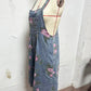 Buy 2 get extra 10% off🌸2025 New Fashion🌸 Vintage Floral Printed Denim Jumpsuit