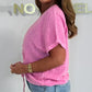 FREE SHIPPING✈️✨2025 New Arrivals ✨Women's Casual V-Neck Tie Front Short Sleeve Top