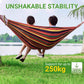 ⏰Last Day Hot Sale!!⌛FREE SHIPPING✈️✨LIMITED SALE 50% OFF✨Reinforced & Multi-Person Striped Hammock