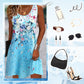 Last Day Buy 2 Free Shipping✈️🌞Summer Essentials 49% OFF👗Women’s Floral Sleeveless Summer Dress