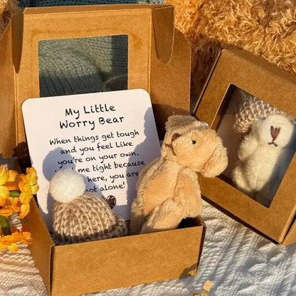 【💥Final 3-hour Preferential Deal 💥】💖Today Buy One Get One Free🎁Handmade Mini Plush Teddy Bear in Box