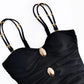 BUY 2 SAVE 15%🔥Summer Vacation  Hot Sale 49% OFF 💖2025 New Women's Cut Out Ruched Cami One-Piece Swimsuit🩱✨