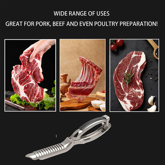 【💥Final 3-hour Preferential Deal 💥】Stainless Steel BBQ Rib Skinner