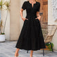 【💥Final 3-hour Preferential Deal 💥】Women’s Elegant V Neck Eyelet Flowy Dress