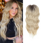 🥇🔥HOT SALE 50% OFF🔥Wavy Clip-In Hair Topper with Bangs for Thinning Hair