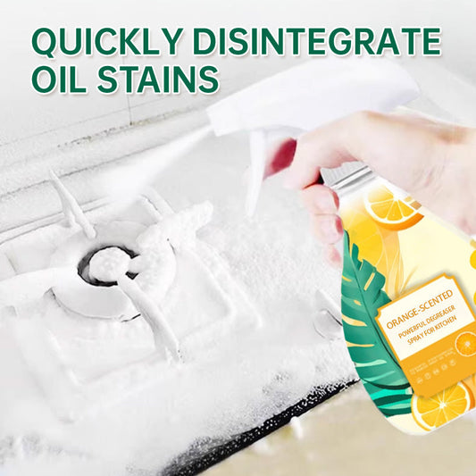 Buy 2 Free Shipping✈️【💥Final 3-hour Preferential Deal 💥】Orange-Scented Powerful Degreaser Spray for Kitchen