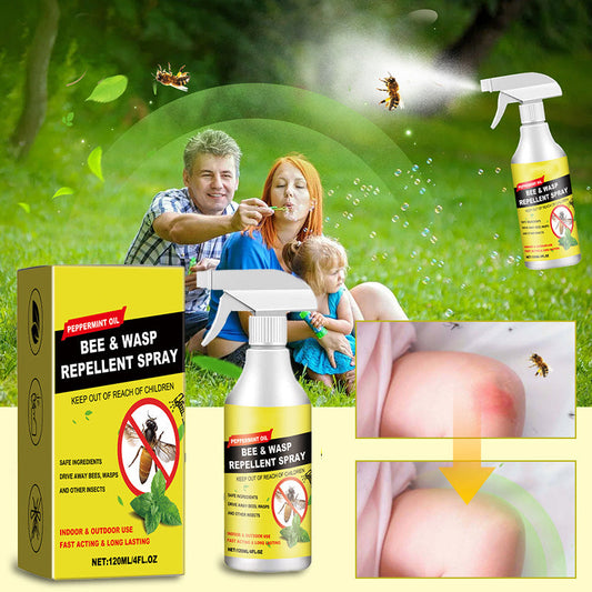🔥Last Day-Buy 2 Free Shipping!✈️🔥HOT SALE🔥Outdoor Bee & Wasp Repellent Spray