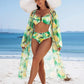 ⏰Last Day Hot Sale!!⌛Women's 3-Piece Bikini Set with Cover-Up